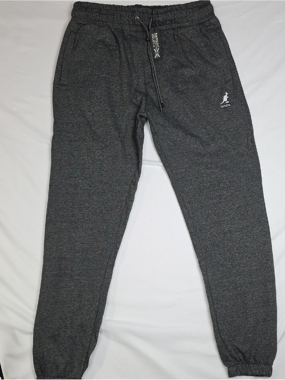 Kangol Dark Gray Jogger Sweatpants Large